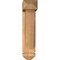 Ekena Millwork Traditional Arts and Crafts Smooth Bracket w/ Offset Brace, Western Red Cedar, 5 1/2"W x 20"D x 24"H BKT0604X20X24TRA03SWR - alternate 4